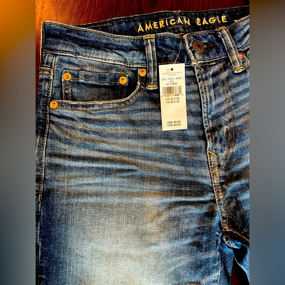 🔷🔹 NWT American Eagle Men’s Jeans size 28/30 🔷🔹